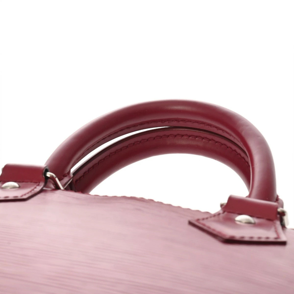 LOUIS VUITTON Alma Bag Fuchsia Pink Epi Leather Handbag - Picture 4 of 10